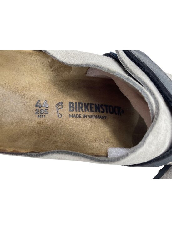 Birkenstock Kyoto Stone Coin Suede Nubuck Black Strap Mens Size 44 main image 8